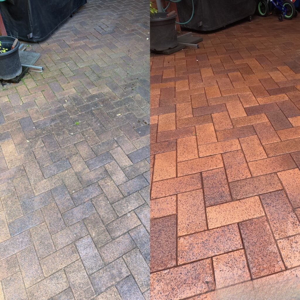 Paver cleaning done in Ashfield NSW