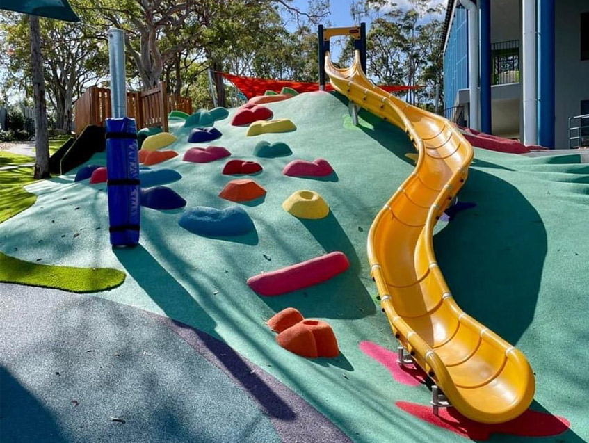 Childcare playground cleaning